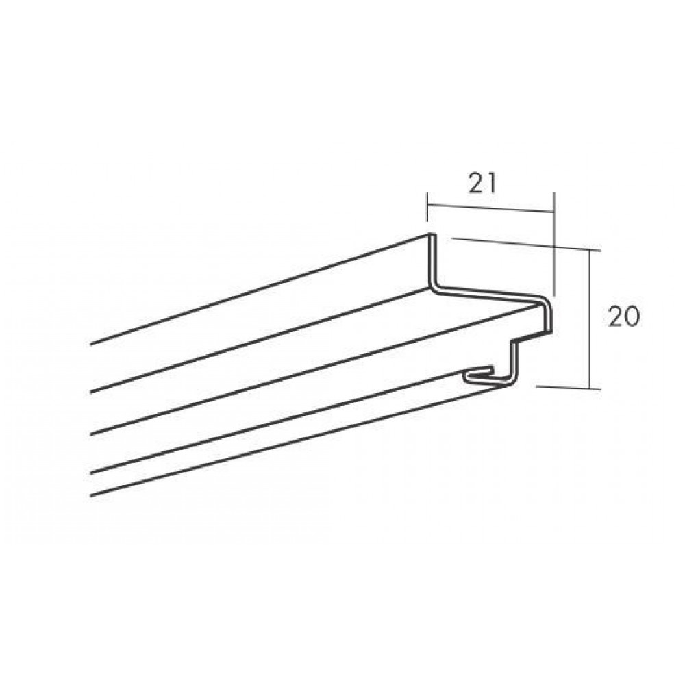 Поддерживающий профиль Connect Edge stiffener Ds 0380